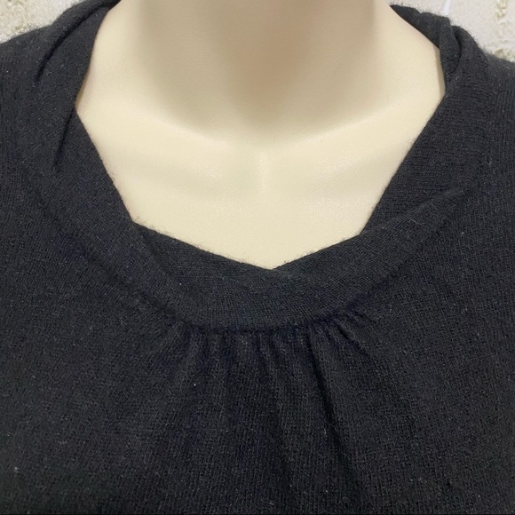 Banana Republic Black Wool Cashmere Pullover Sweater - Picture 2 of 5